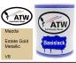 Preview: Mazda, Estate Gold Metallic, V8: 1L Lackdose, von ATW Autoteile West.